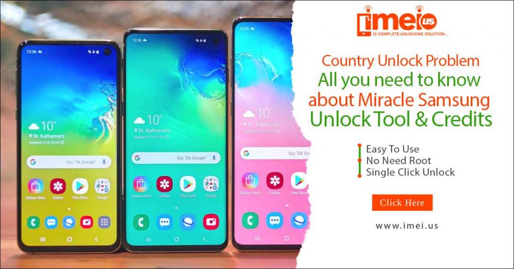 Miracle Samsung Unlock Credits